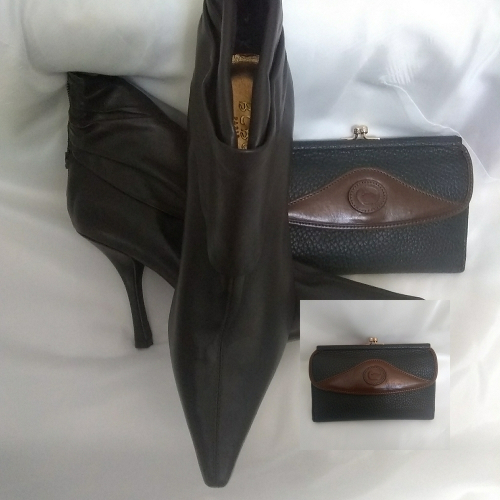 Dooney Bourke Wallet & BCBG Boots